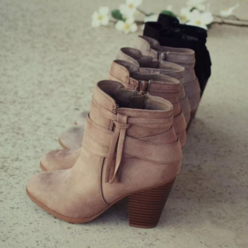 Bottines éclair latérale