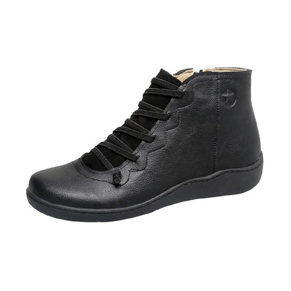 Bottines courtes décontractées montantes