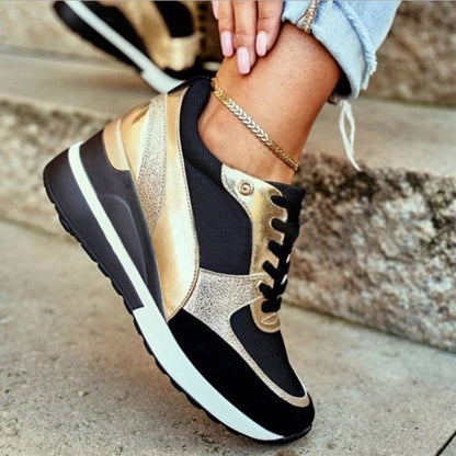 Baskets Plateforme Chic Femme