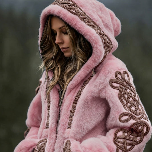 Gilet polaire d'hiver tendance à capuche, chaud et zippé