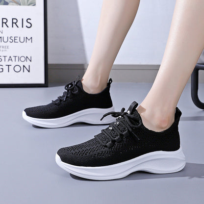 Womens Mesh Sneakers, Summer New Style, Korean-style Casual