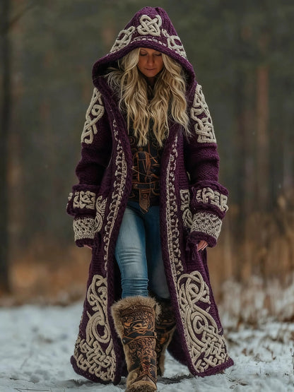 New 3D-printed Casual Hooded Cape Jacket